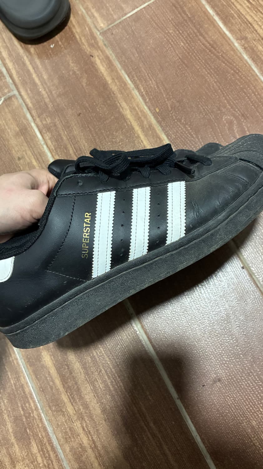 아디다스 슈퍼스타 블랙 280 상품이미지2