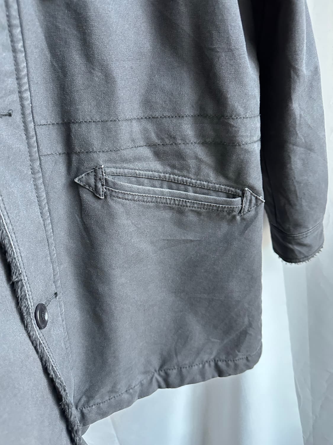 유니클로 퍼 후드 코트 상품이미지4