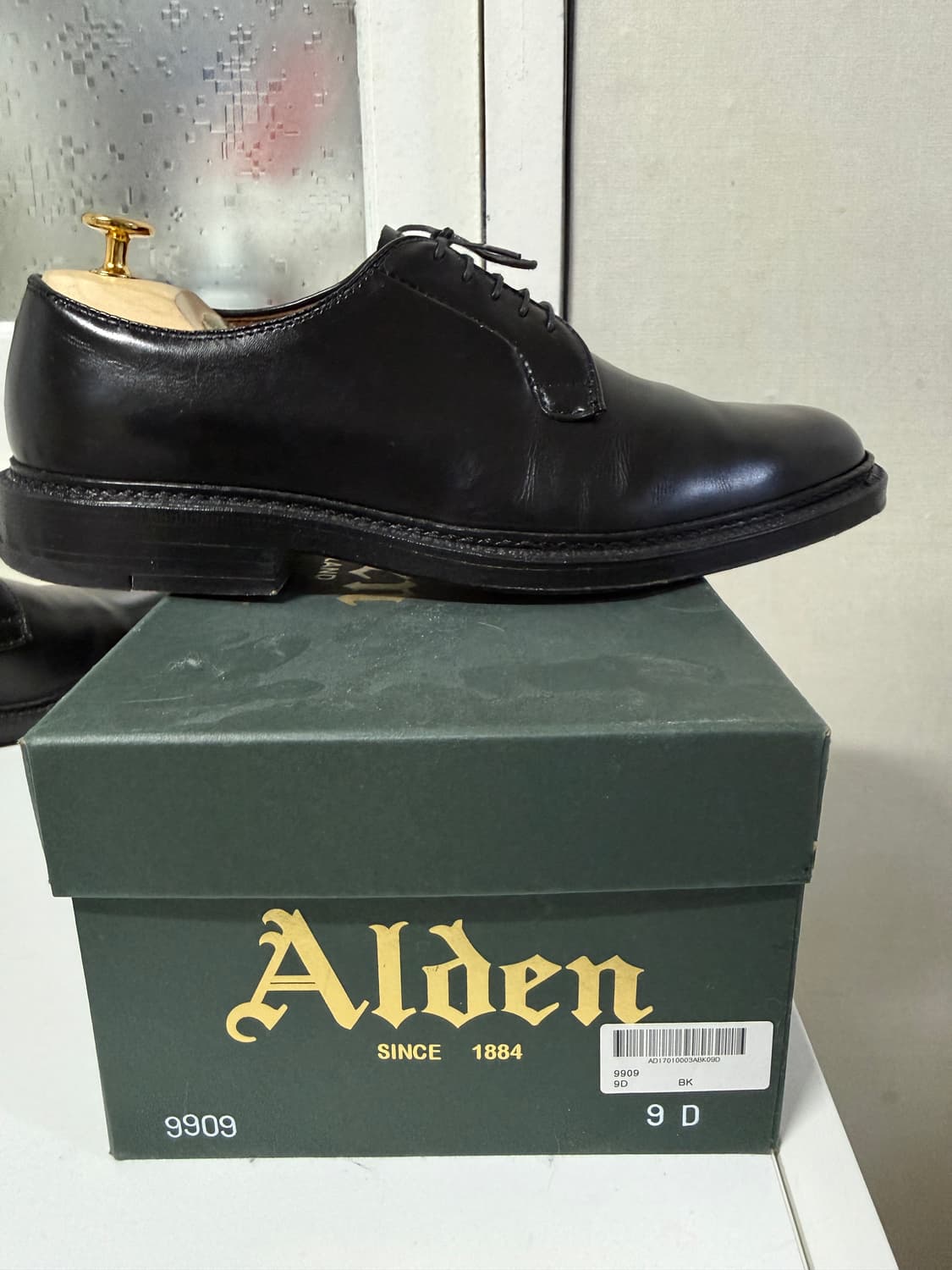 Alden 9909 / 9.0D / 카프 / 블랙 / 알든 상품이미지6