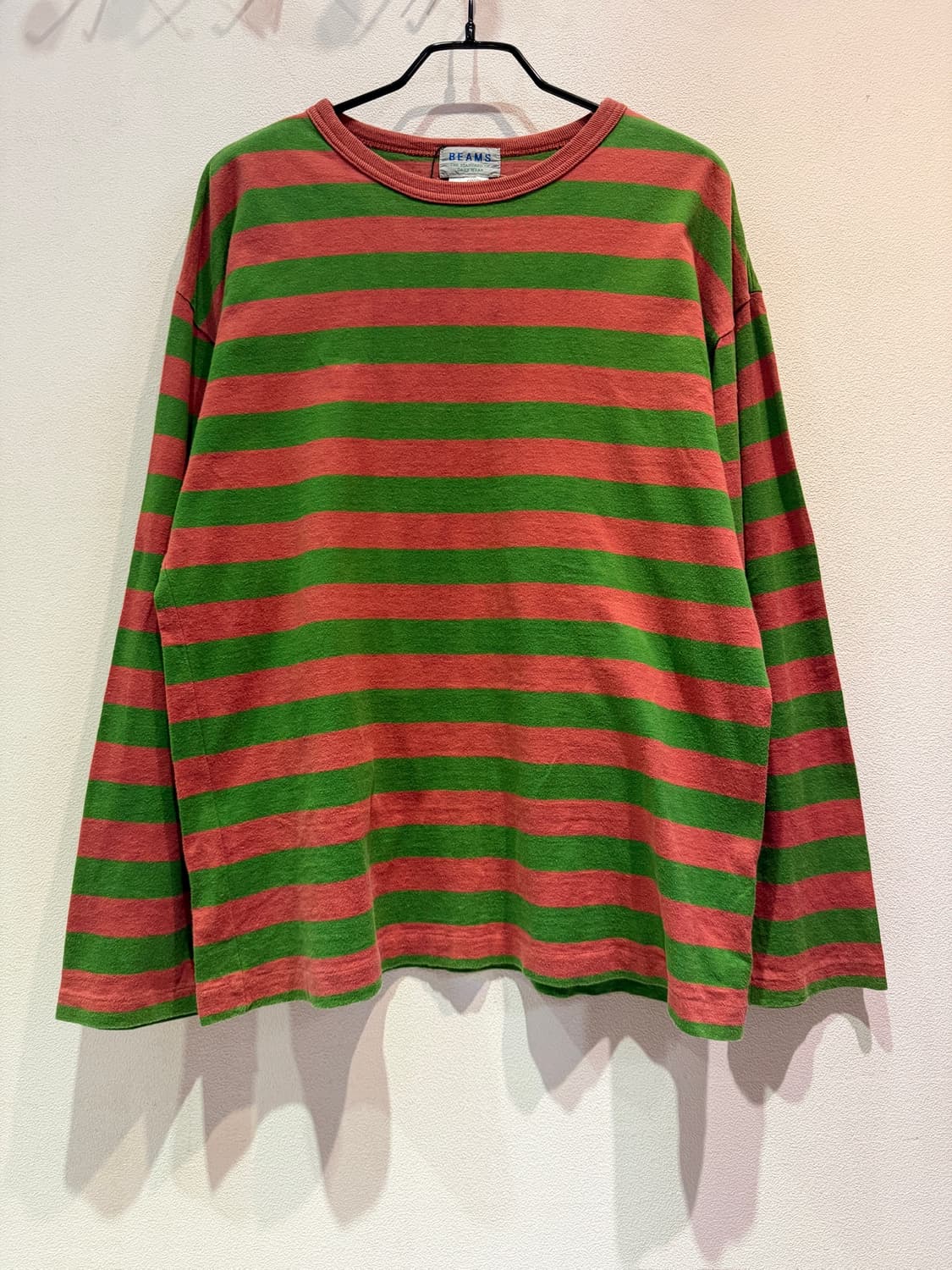 BEAMS Stripe Long Sleeve 상품이미지2