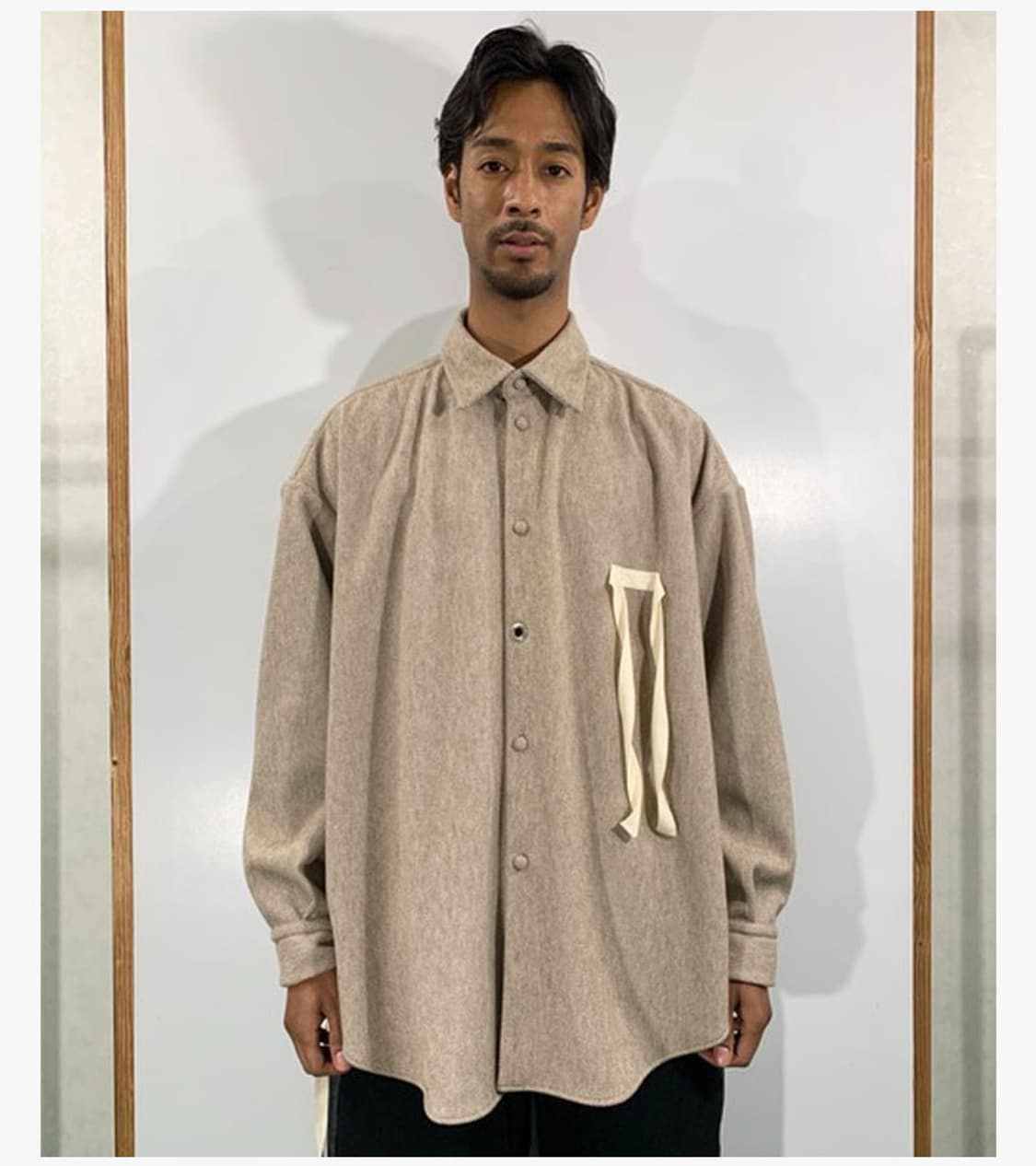 SYU HOMME/FEMM - CREAN OVERPLANE SHIRT 상품이미지4