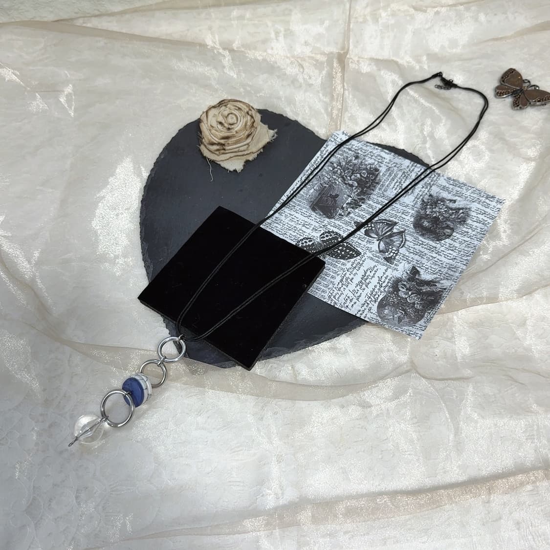 빈티지 고딕 오리엔탈 레이어드 스네이크체인 목걸이 상품이미지2