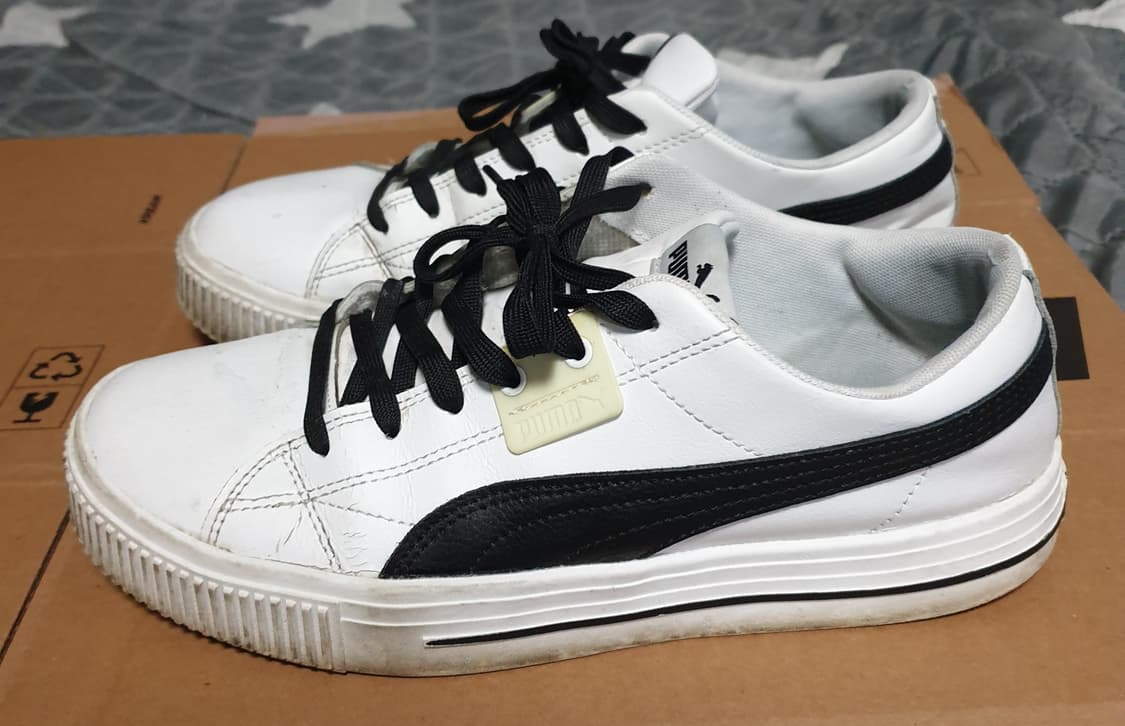 푸마 플랫폼 에버 FS 스니커즈 검횐 (270) 상품이미지2