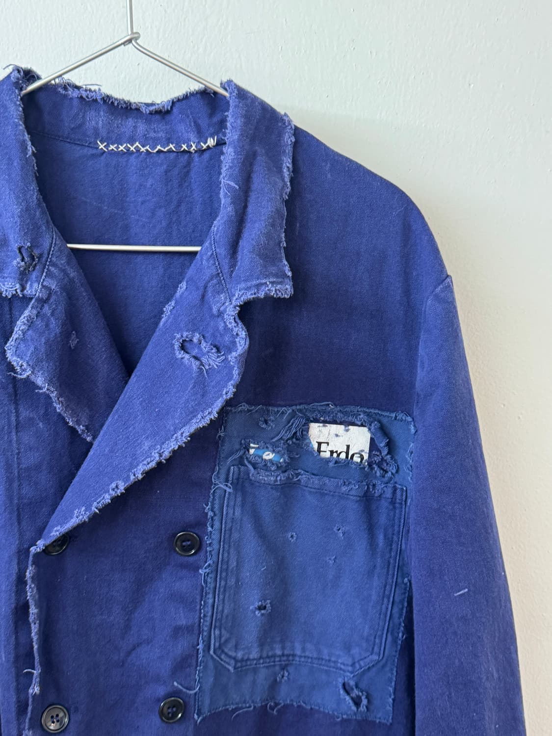 70-80s french double breasted wrok jacke 상품이미지6