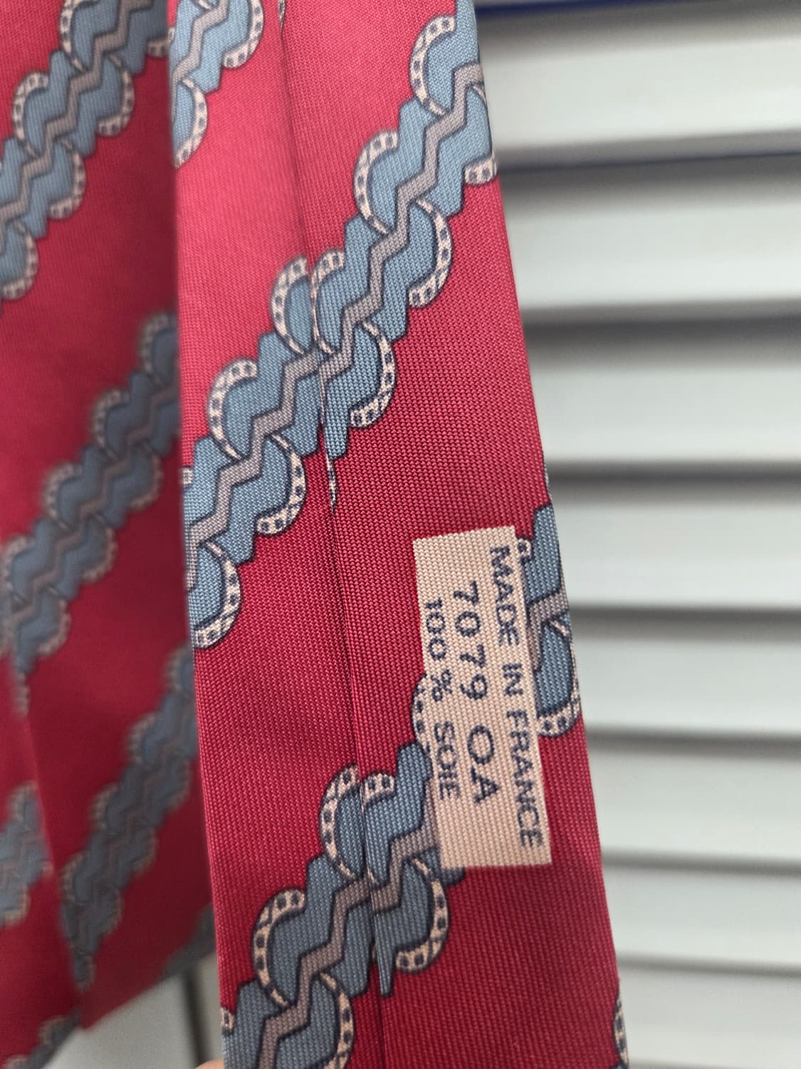 에르메스 패턴 타이 상품이미지3