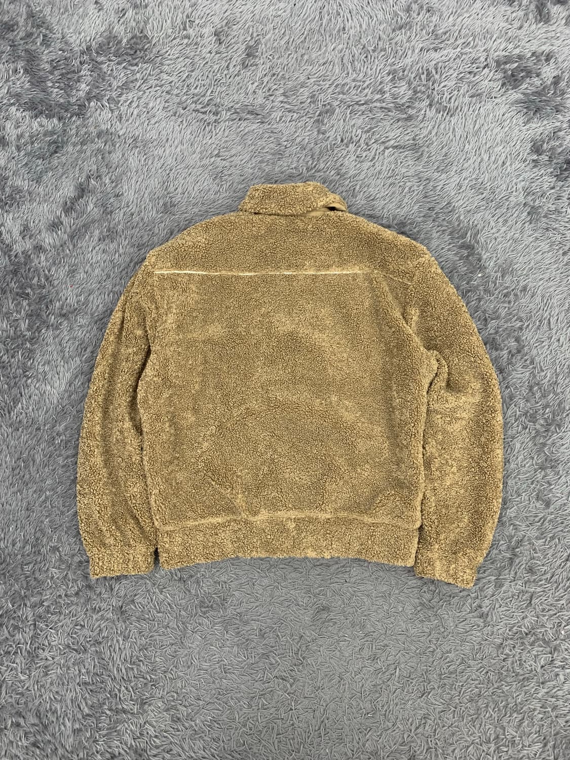 아디다스 파이어버드 브라운 뽀글이 후리스 자켓 상품이미지3