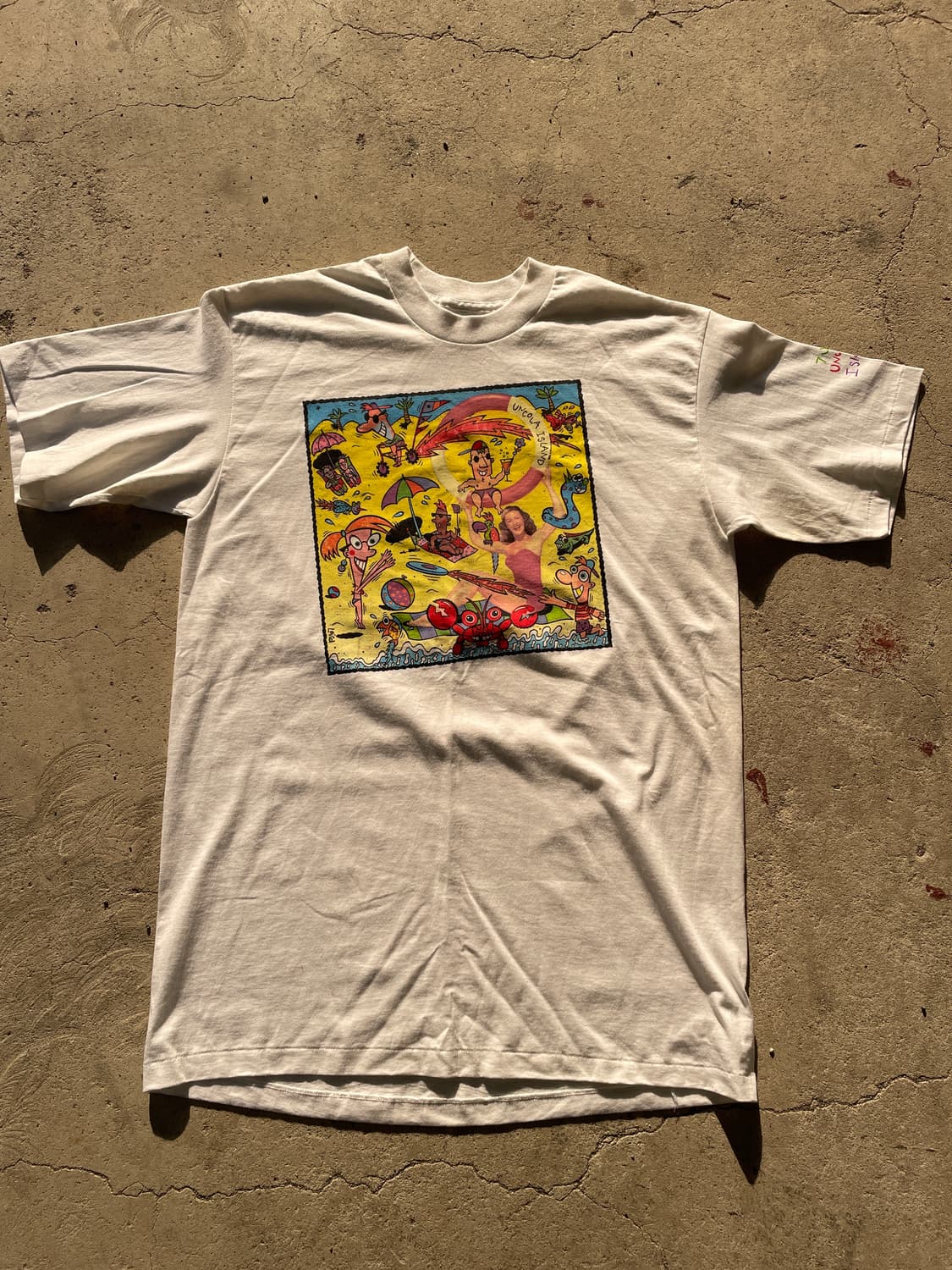 90s 7up Uncola Island Promo T-shirt  상품이미지7