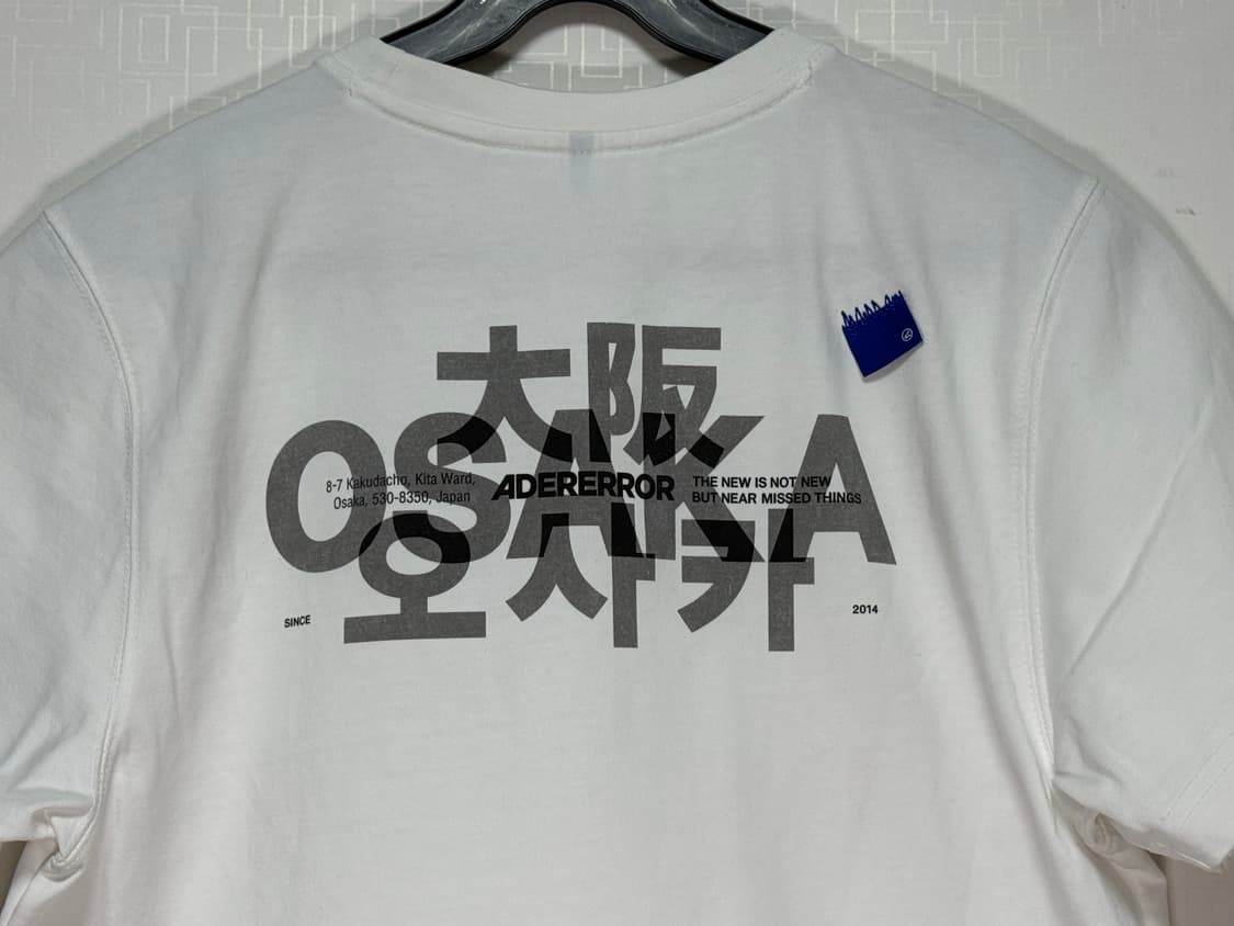 아더에러 오사카 팝업 오프 화이트 희귀 티셔츠 상품이미지4