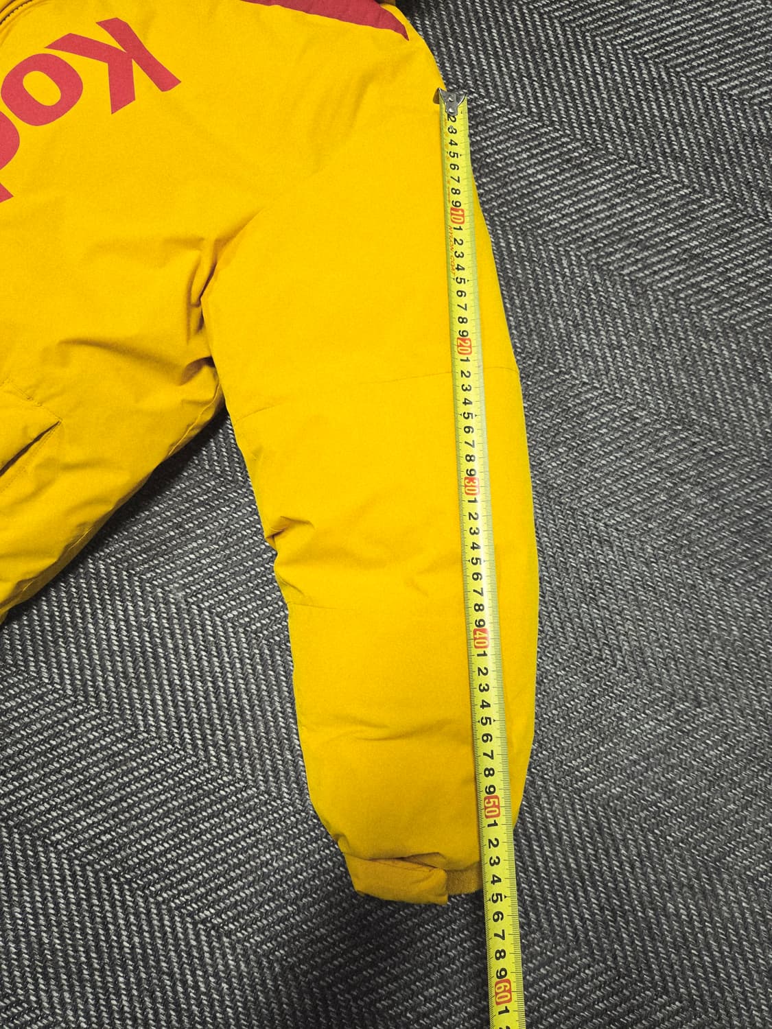 코닥 공용 숏패딩/헤비 아우터 케이 헤비 다운 자켓 상품이미지8