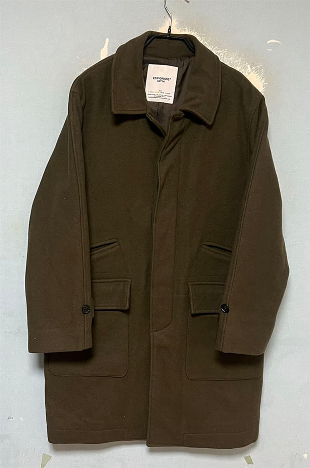 에스피오나지 남자 모직자켓 코트 캐주얼 M 95 상품이미지1