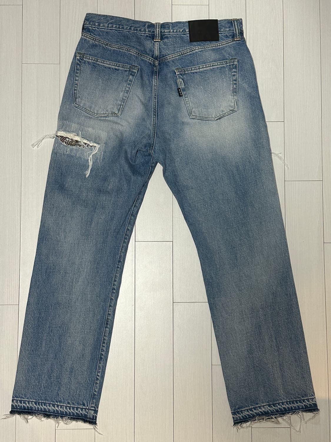 34) 뤠쓰 x 킹아카이브 001 데님 팬츠 상품이미지2