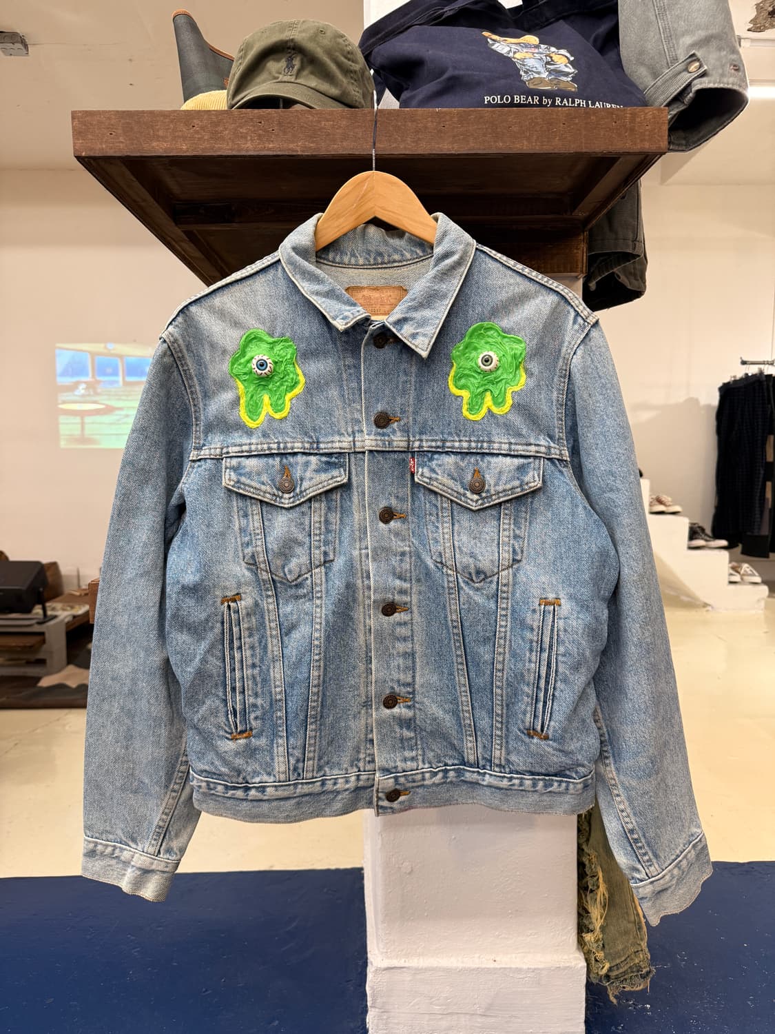 Levis 리바이스 3D 아이즈 커스텀 데님 자켓 상품이미지3