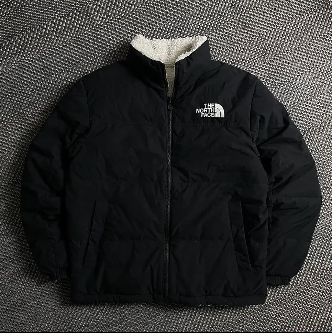 노스페이스 비베러 리버시블 쉐르파 푸퍼 숏 패딩o 2905 상품이미지1