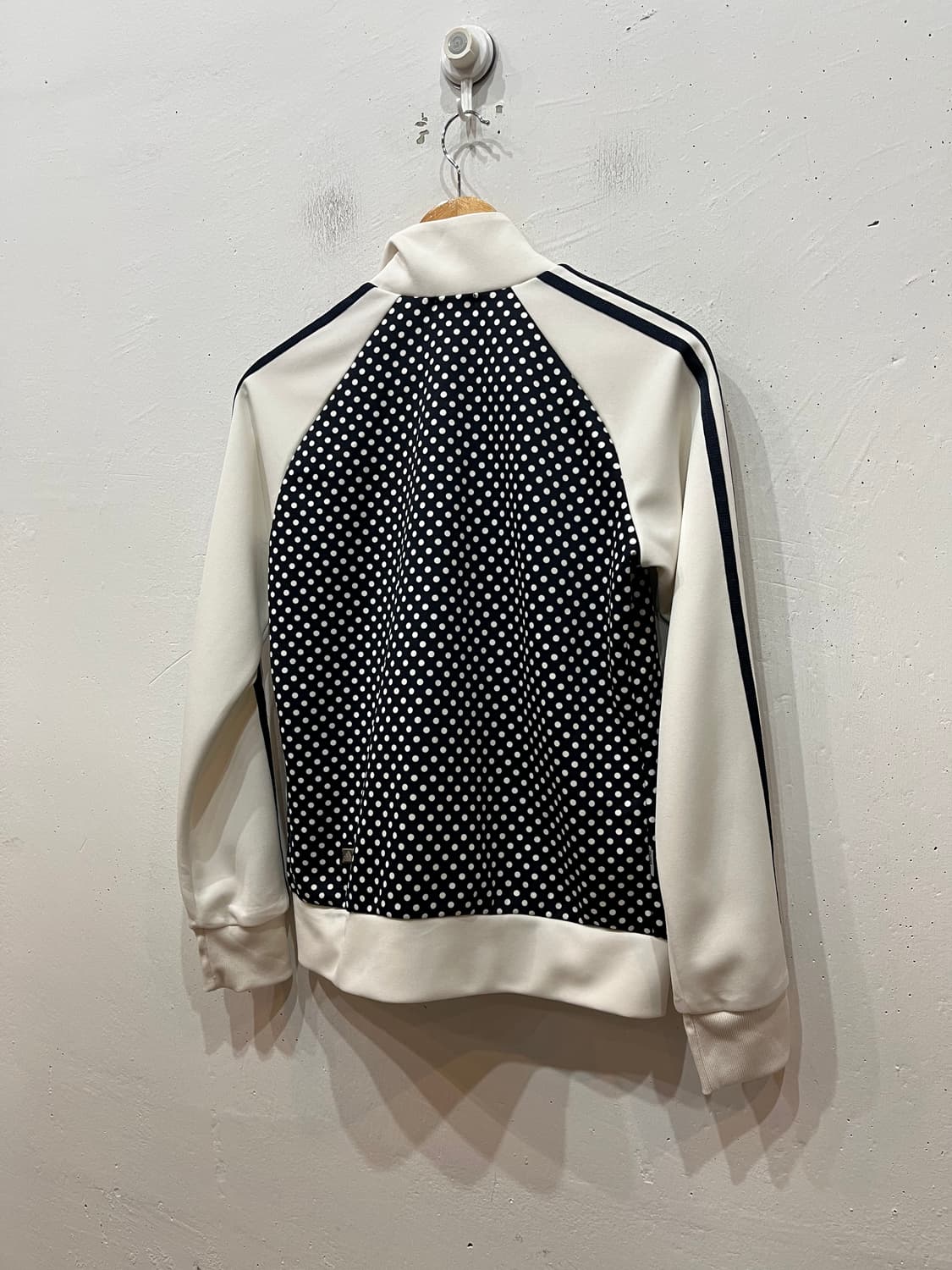 아디다스 도트 땡땡이 화이트 트랙탑 져지 상품이미지2