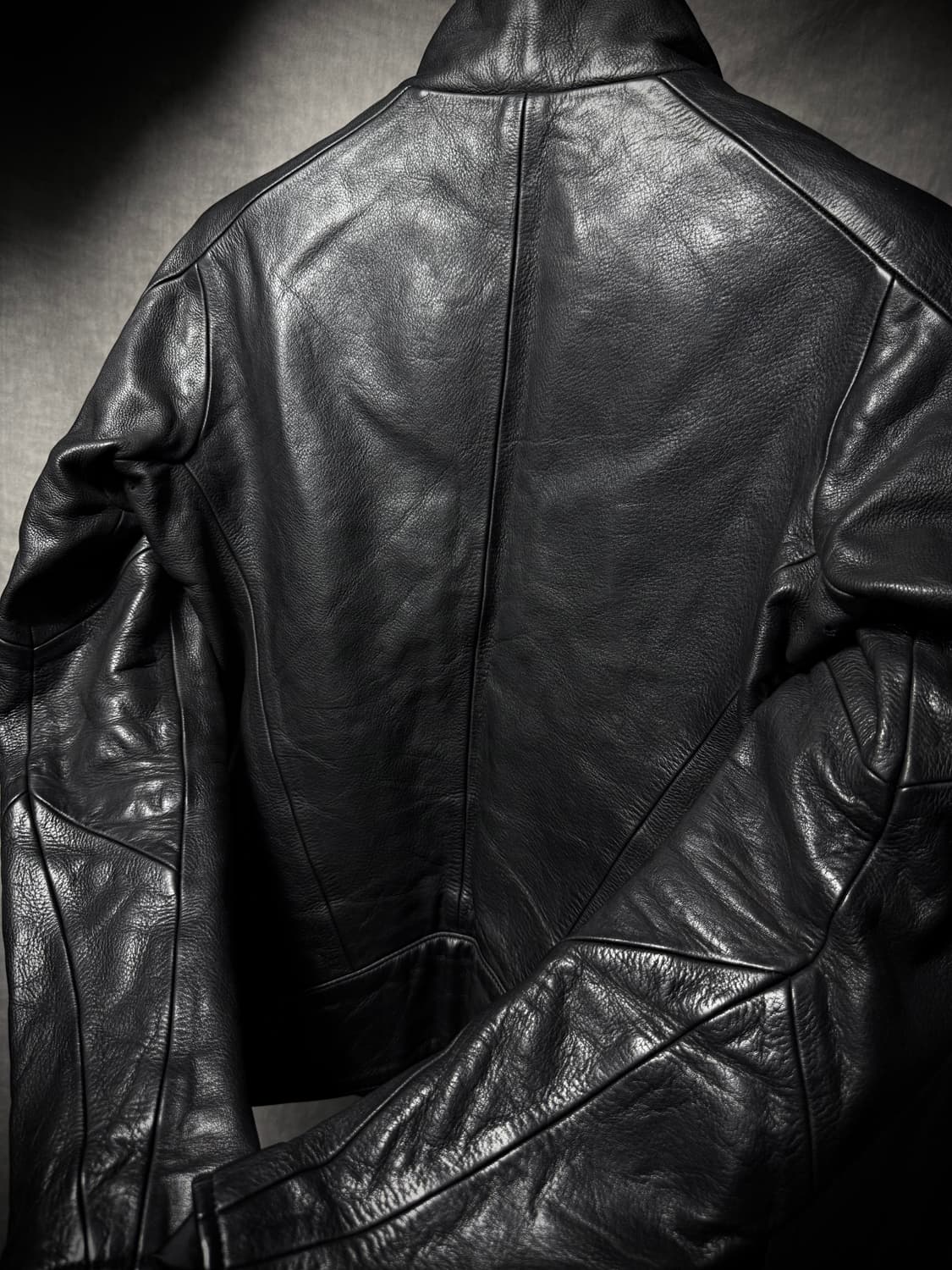 CIVILIZED High Neck Cow Leather Jacket 상품이미지10