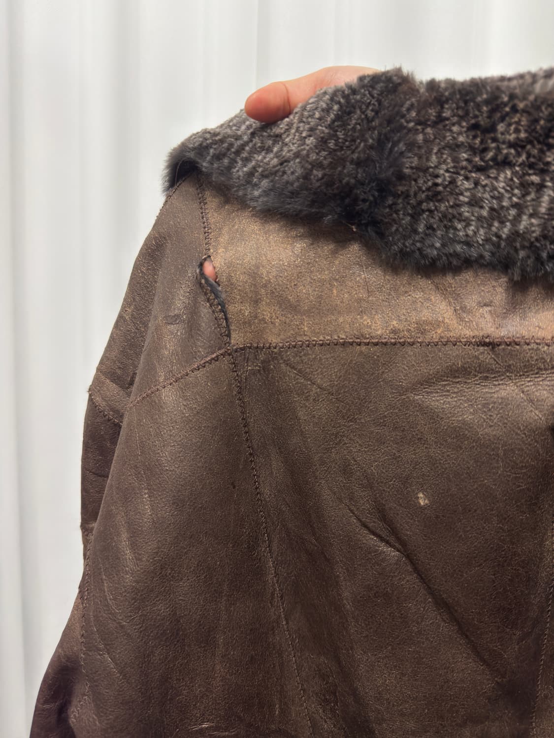 chie fur reversible jacket 상품이미지9