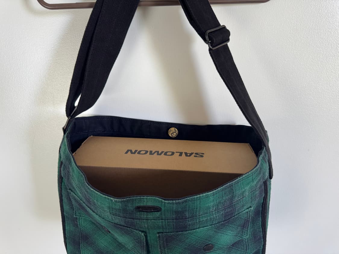 요시다포터 타탄체크 크로스백 상품이미지3