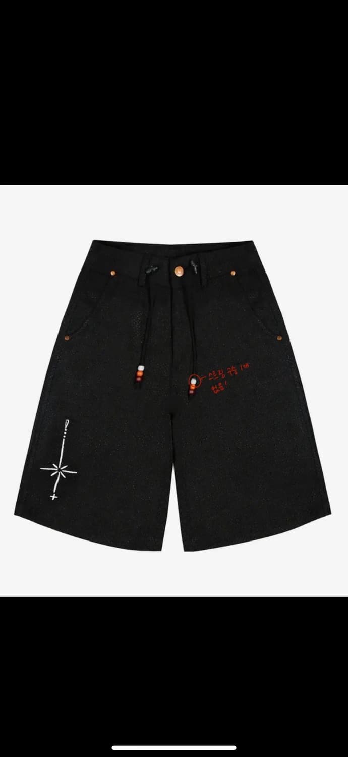 루나키후 트위드 버뮤다 팬츠 (BLACK) 상품이미지2