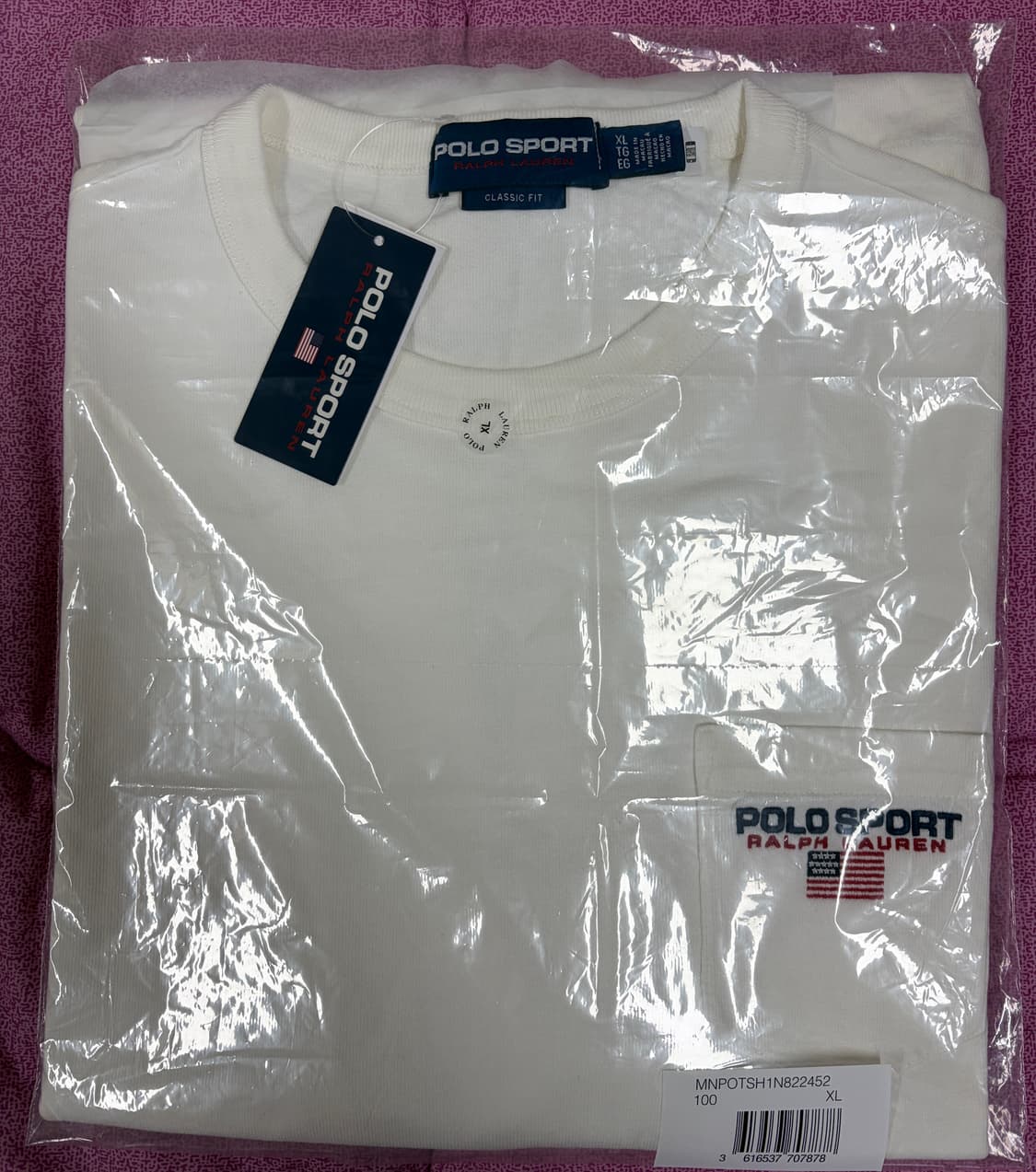 폴로/폴로 스포츠 포켓 티셔츠/XL 상품이미지3