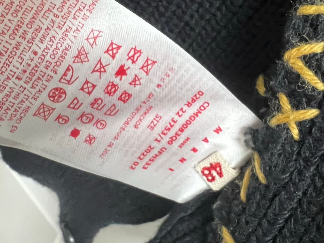 마르니 블랙 스티치 가디건 48사이즈 상품이미지6