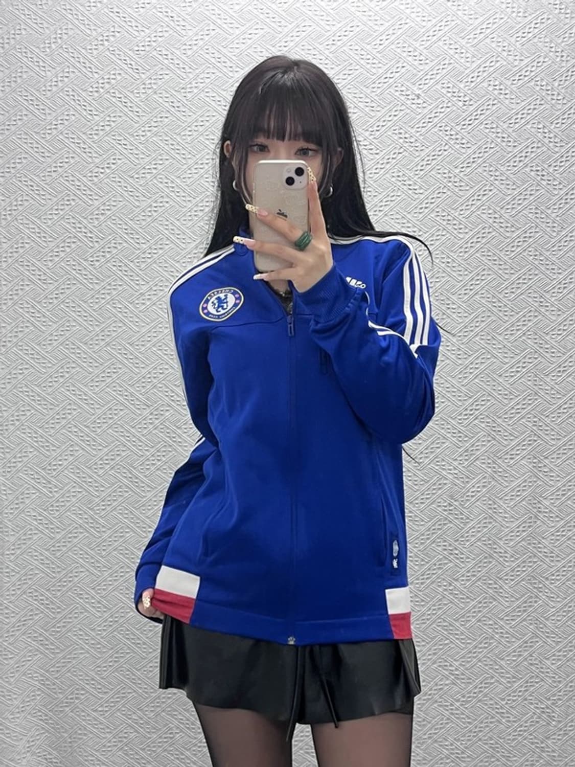 아디다스 15-16 레트로 첼시 유니폼 져지 집업 90 C09860 상품이미지1