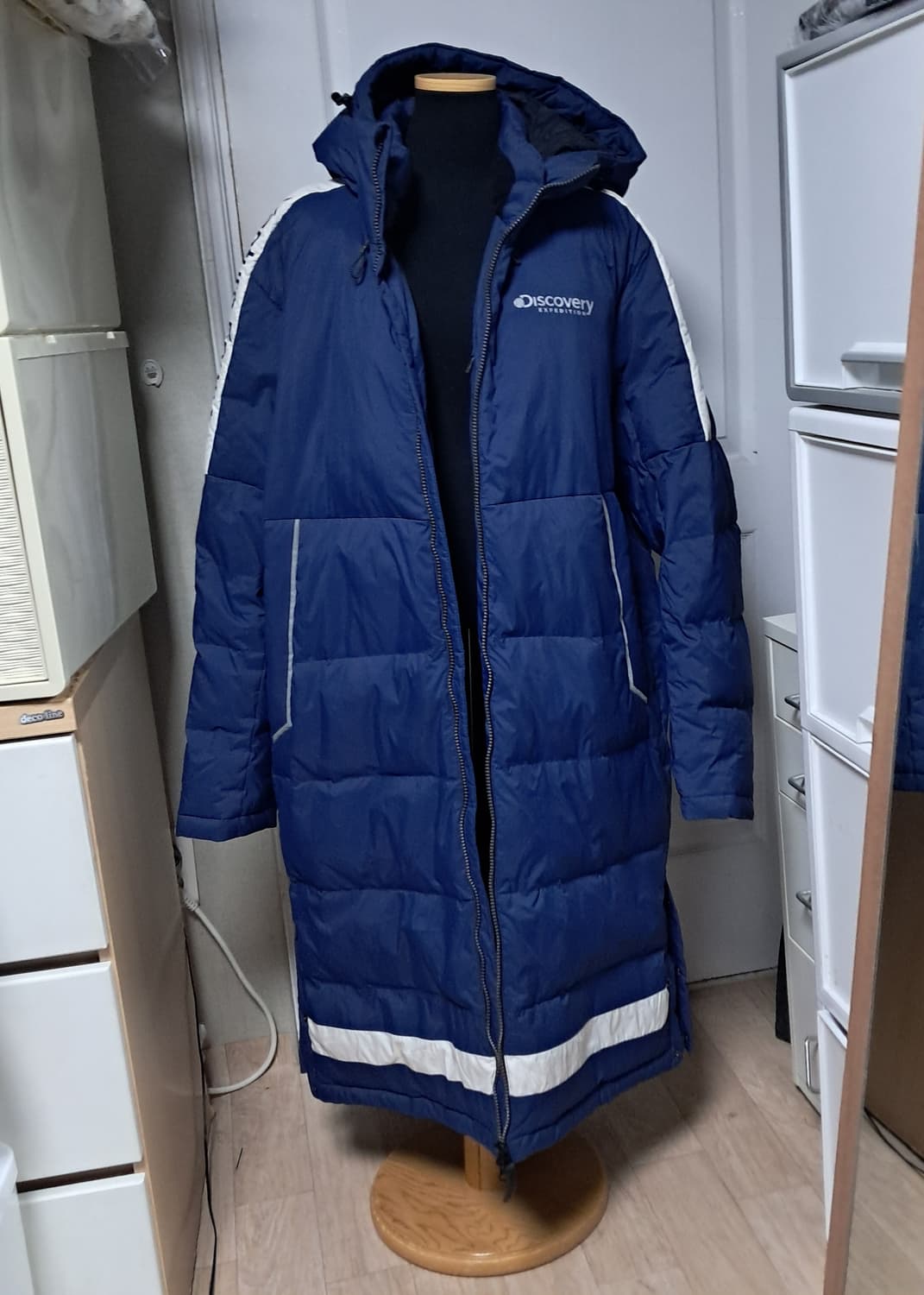 디스커버리 남성 롱패딩 덕다운105 상품이미지1