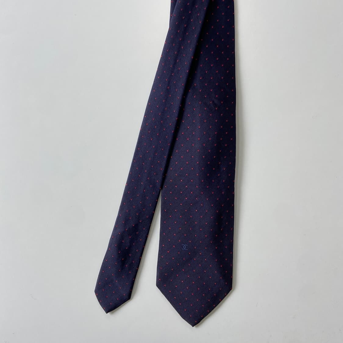 샤넬(CHANEL) 심플로고  명품 정품 넥타이 상품이미지1