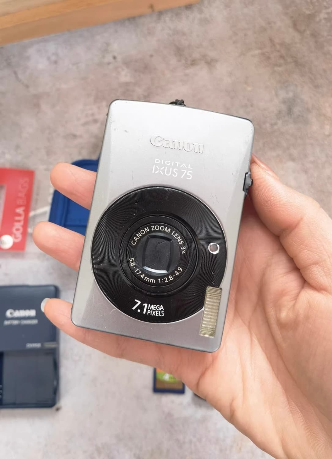 캐논 익서스 75 CANON IXUS 75 빈티지 디지털카메라 디카 상품이미지7