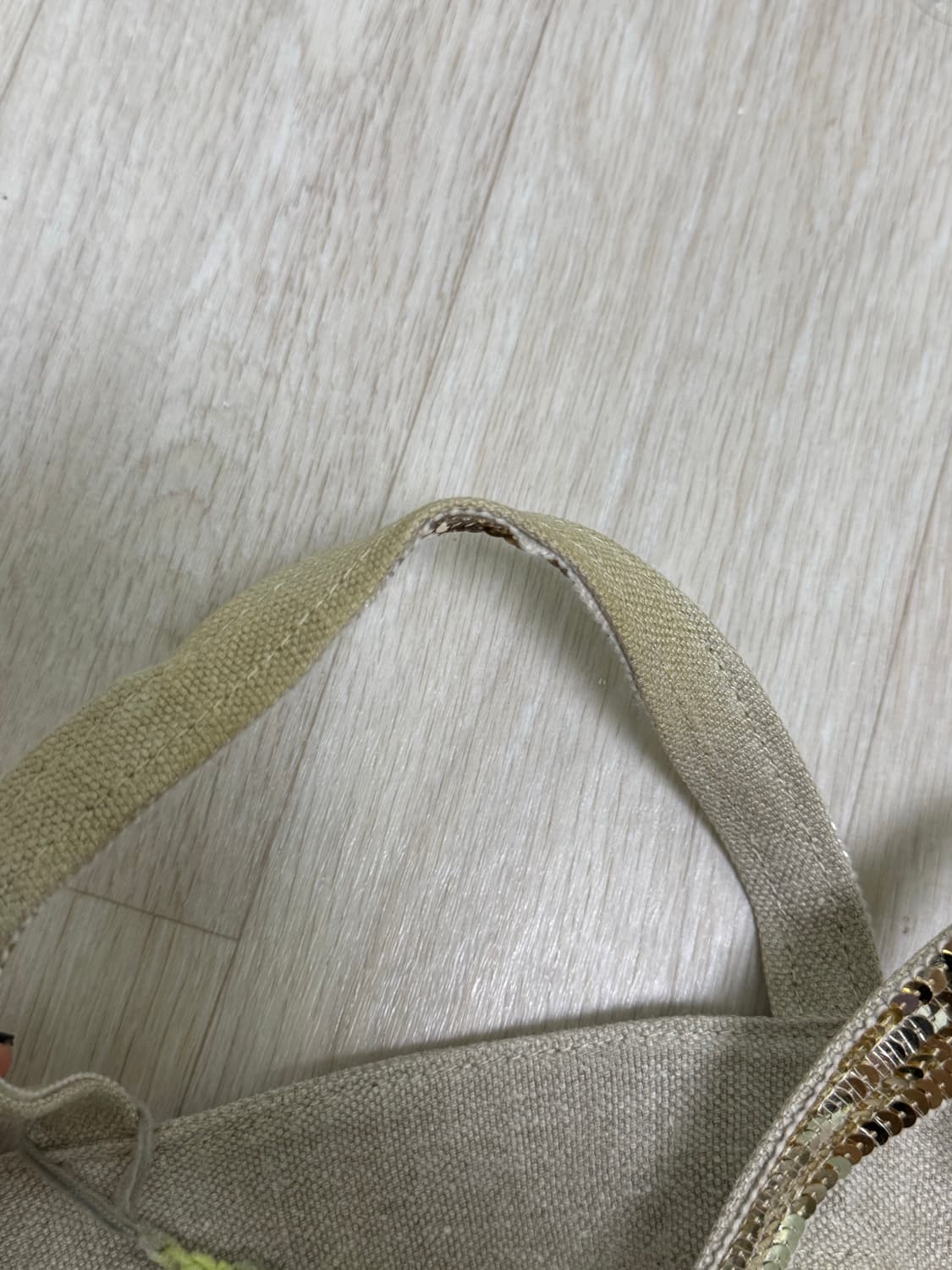 바네사브루노 카바스 베이지 린넨백 가방 상품이미지3