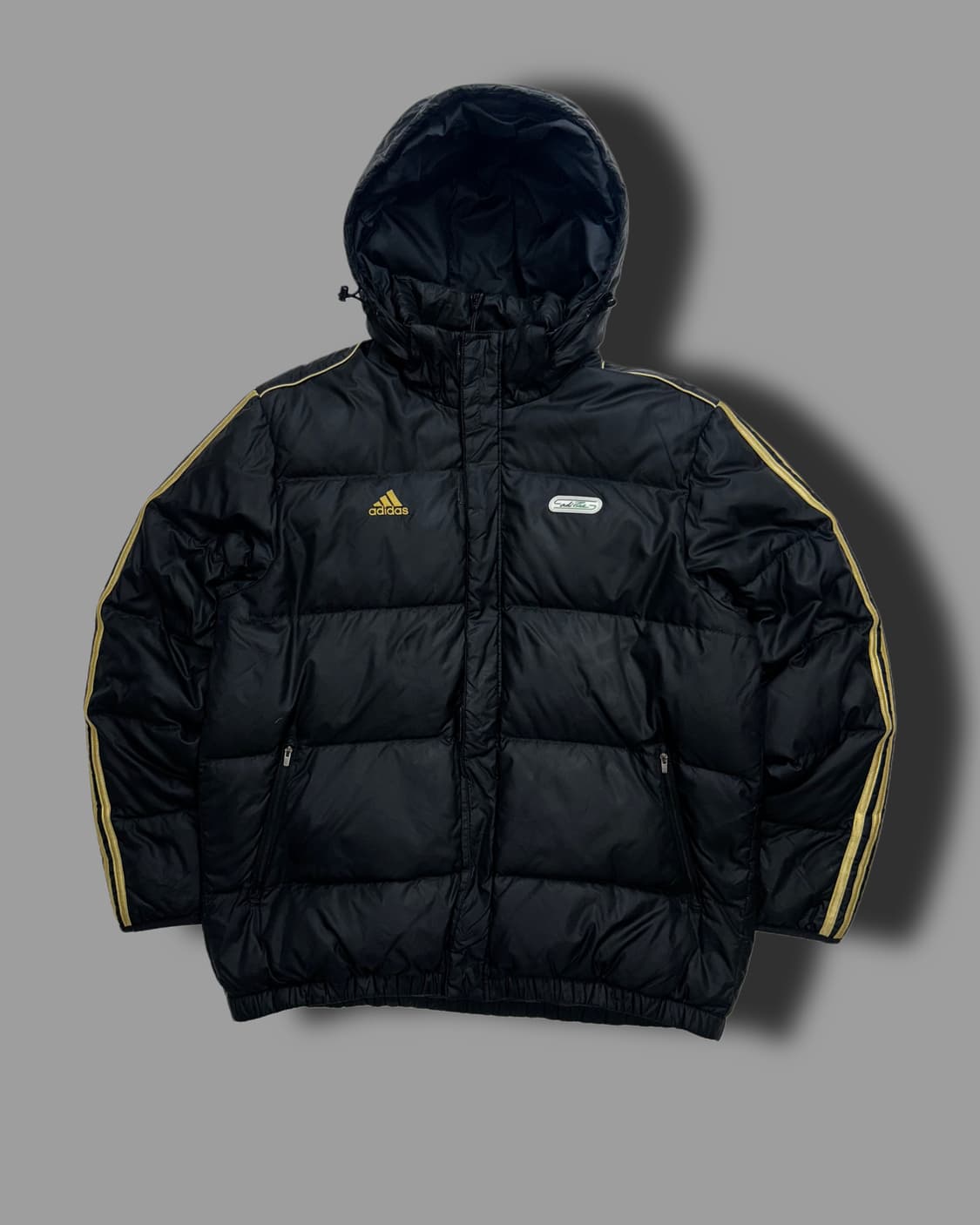 아디다스 00s 블랙 골드 패딩 100 상품이미지5