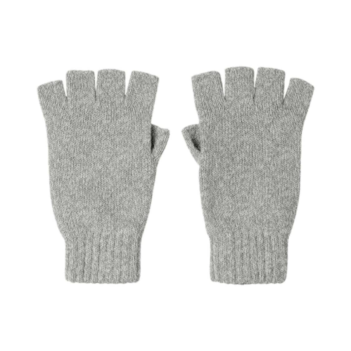 존스톤스 오브 엘긴 캐시미어 핑거리스 장갑 라이트그레이 상품이미지1