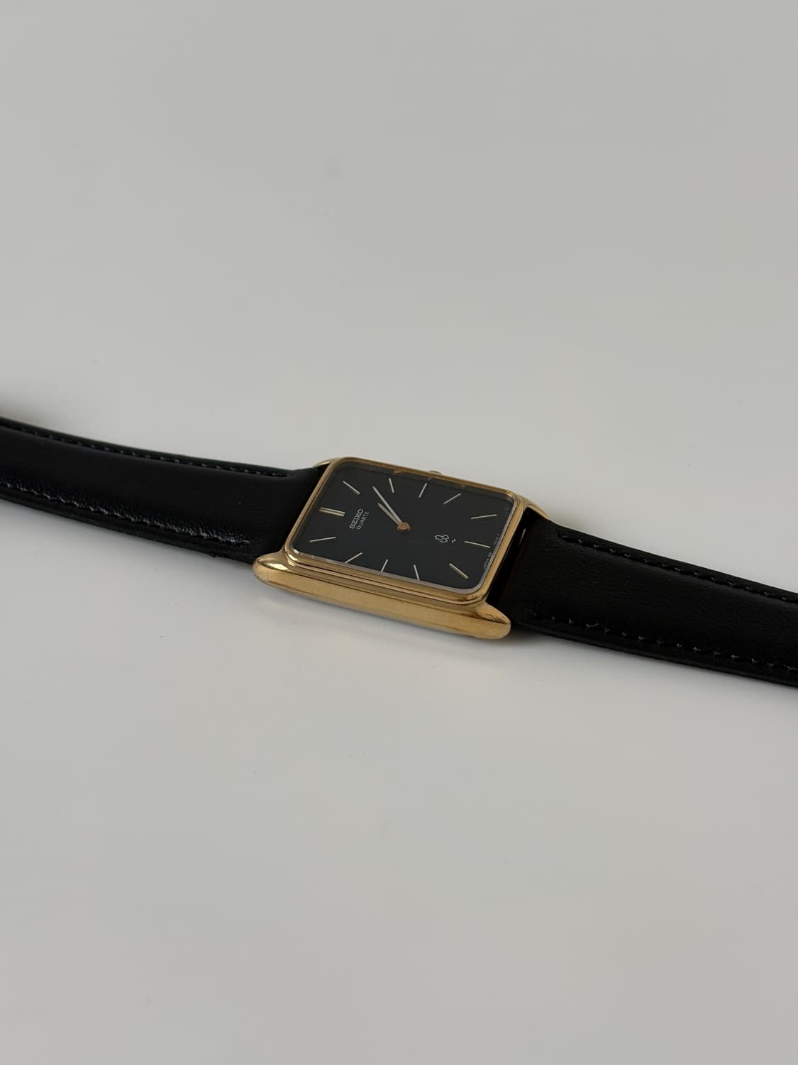 1970s Stripe Dark Navy Dial Tank Quartz 상품이미지6