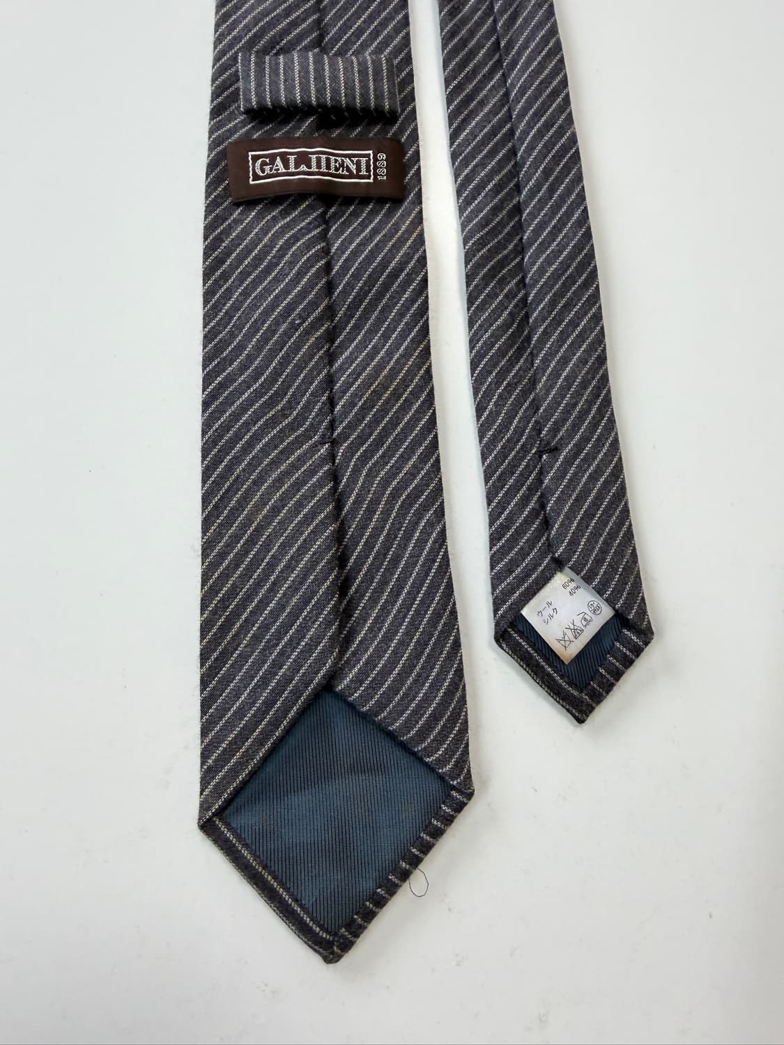 갈리에니(GALLIENI) 울 실크 넥타이 6.9cm 상품이미지5