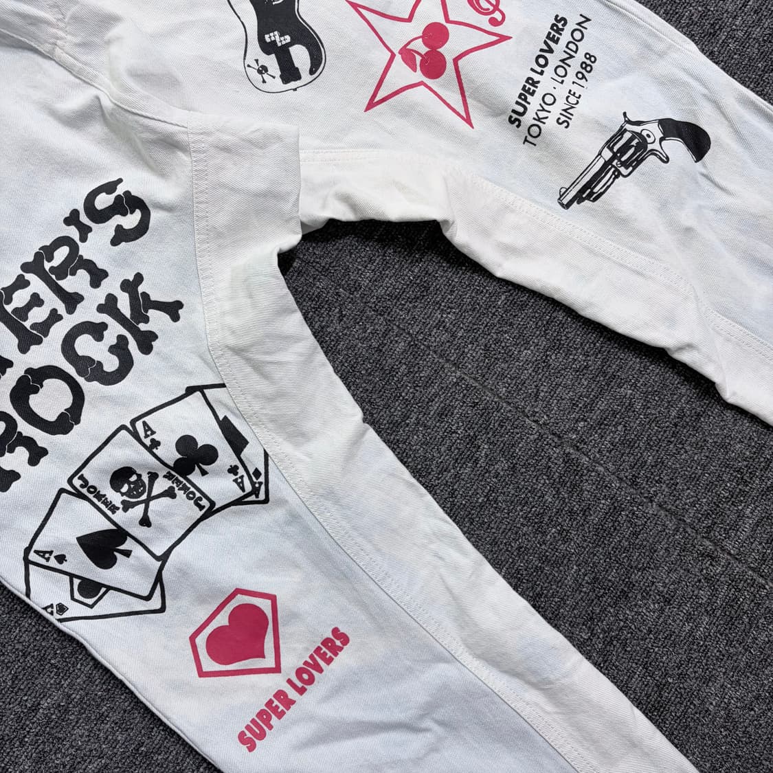 슈퍼러버스 러버스 록 데님 팬츠 상품이미지2