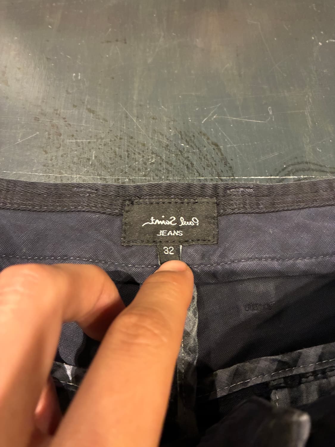 32) 폴 스미스 치노팬츠 네이비 스트레이트 상품이미지2