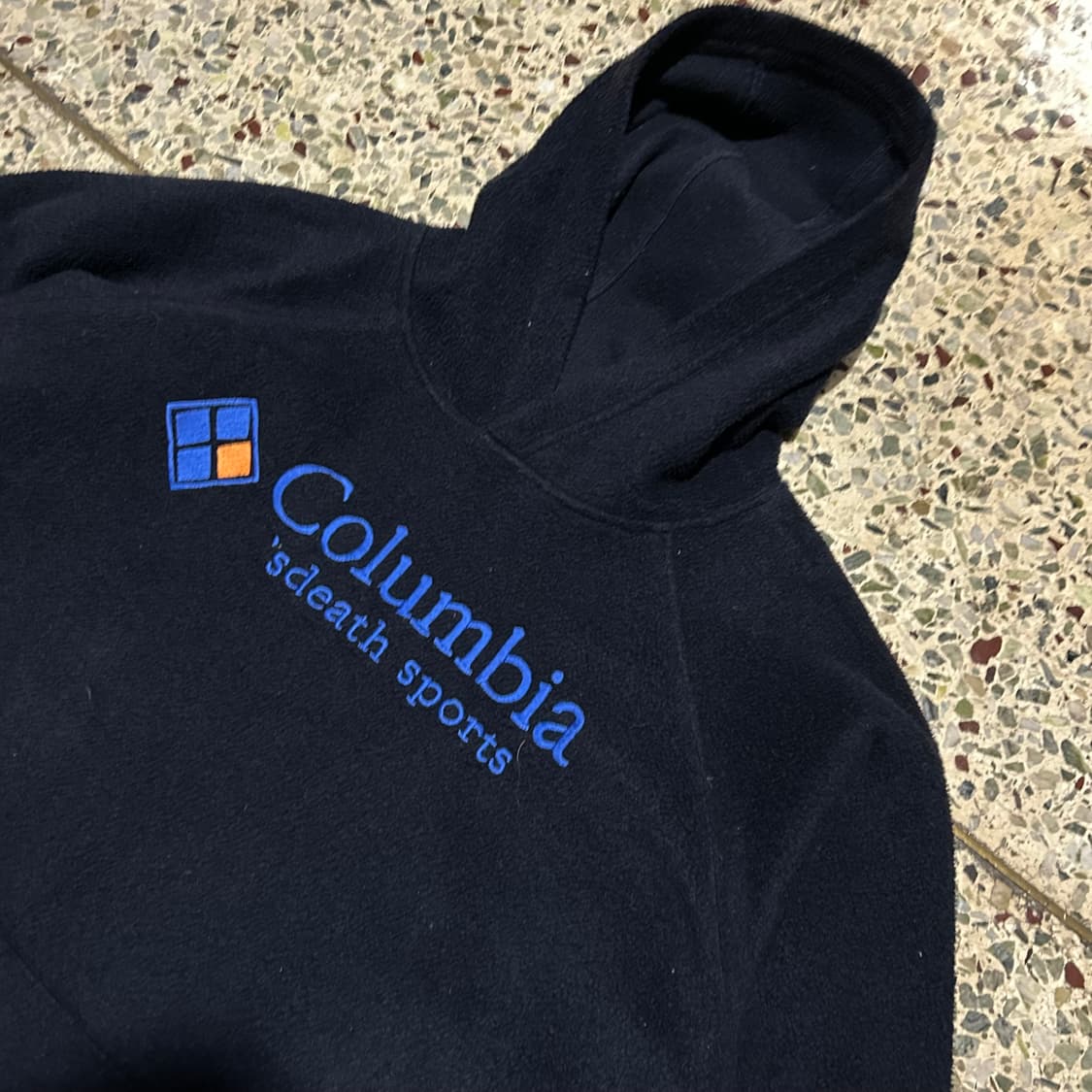 콜롬비아(Columbia) 올드스쿨 오버핏 플리스 후드티 상품이미지2