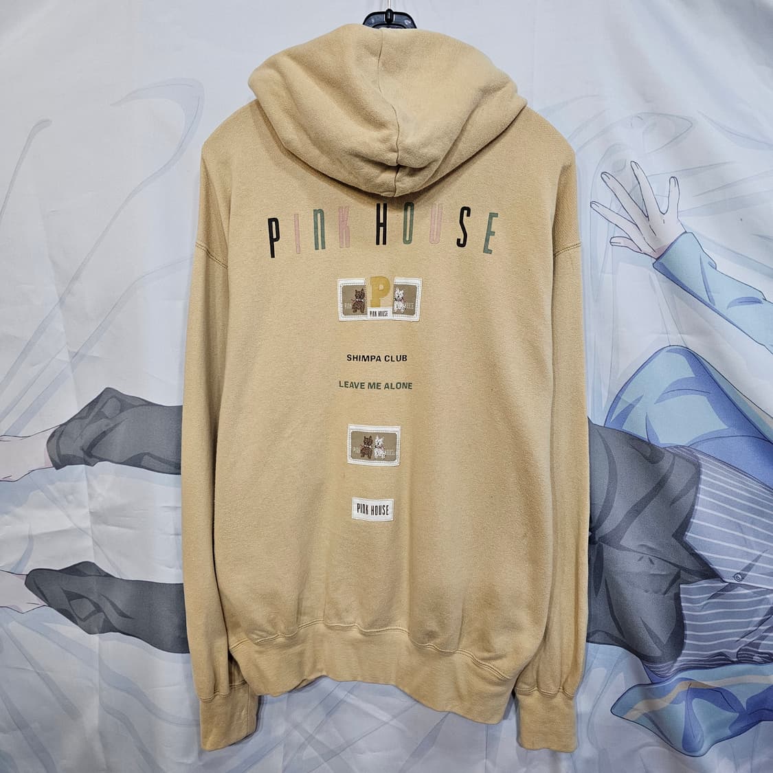 PINK HOUSE 핑크하우스 빈티지 오버핏 후드집업 상품이미지4