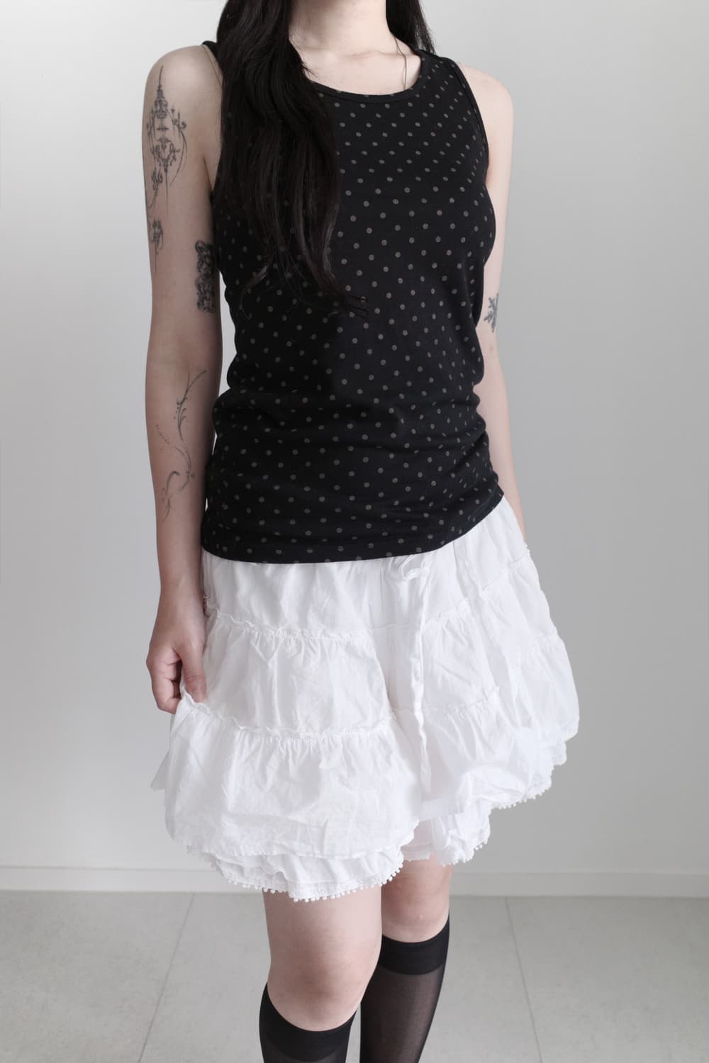 dot sleeveless 상품이미지6