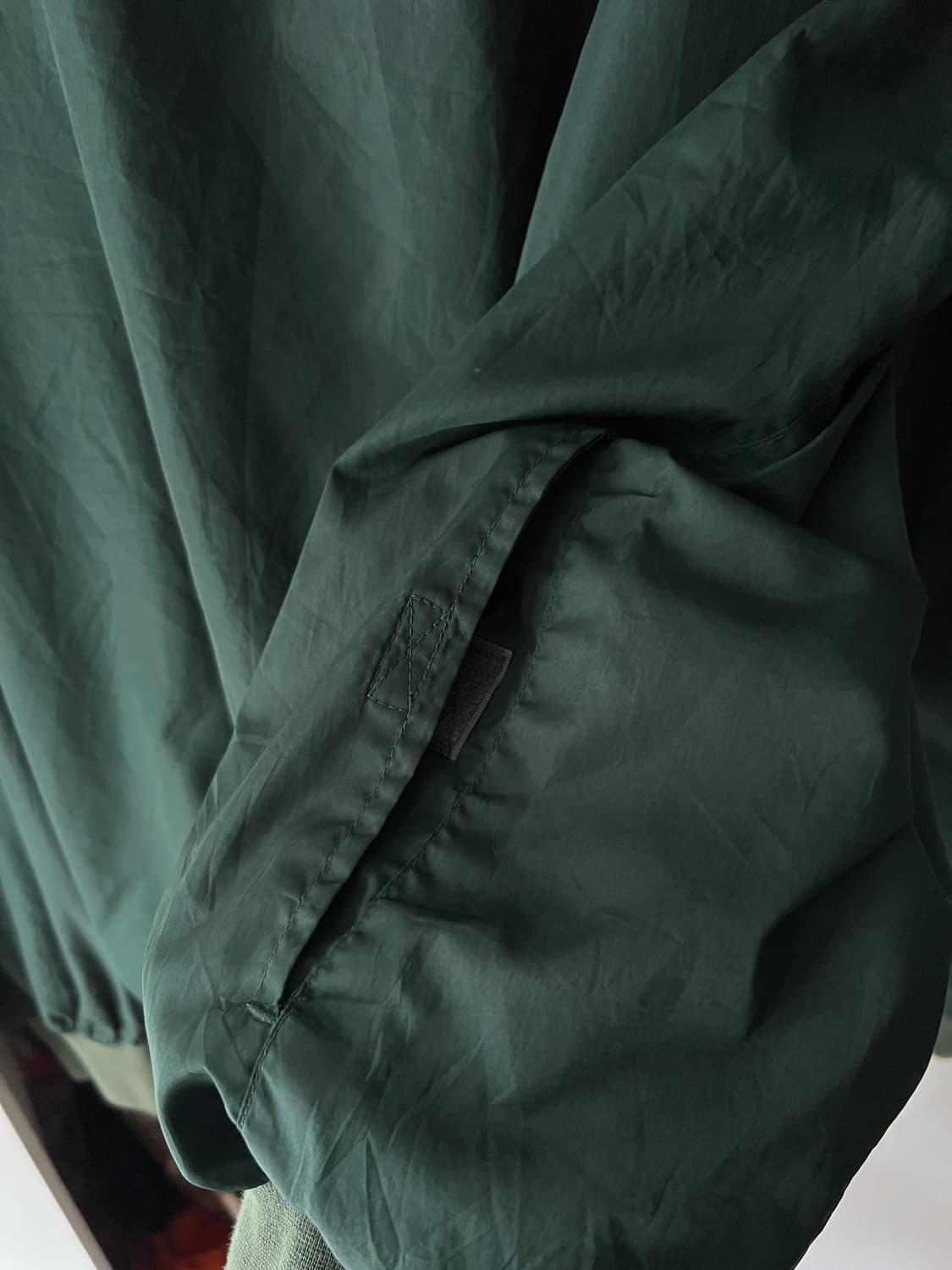 [L]90's 폴로 랄프로렌 골프 빈티지그린 나일론 웜업 상품이미지5