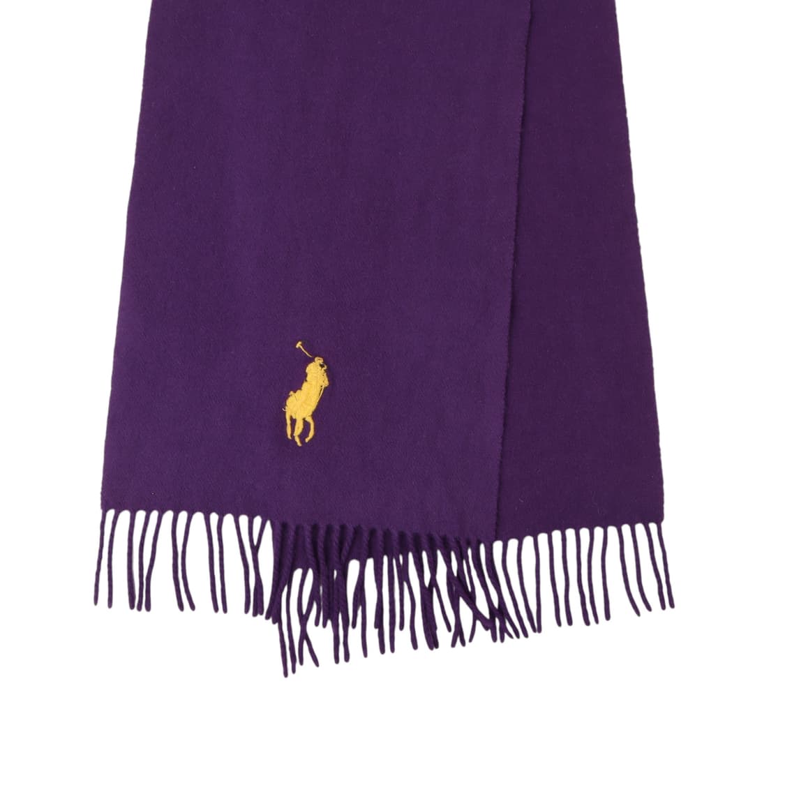 폴로 랄프로렌 퍼플 빅포니 램스울 머플러 상품이미지5