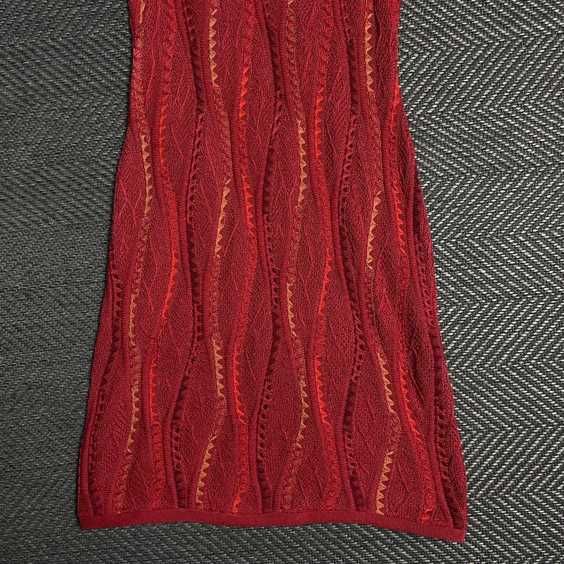 90s Coogi 올드스쿨 케이블 니트 원피스y 5114 상품이미지4