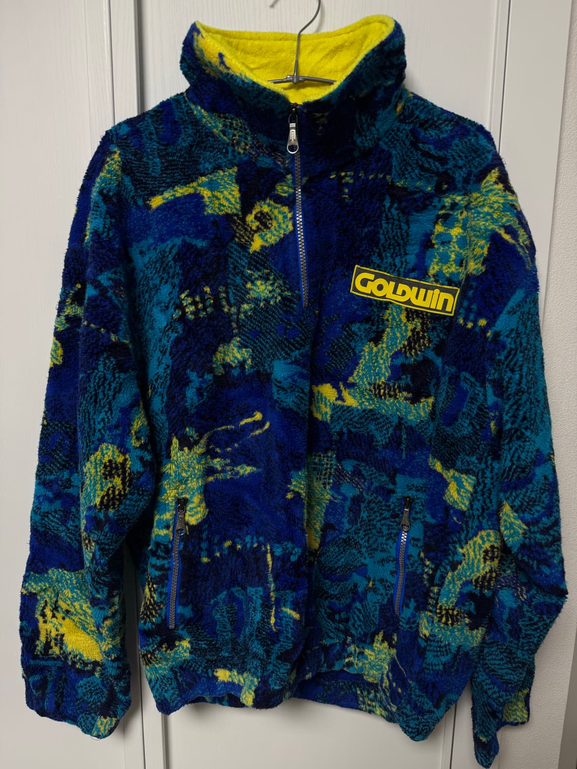 90s made in japan 골드윈 후리스 하프집업 상품이미지1