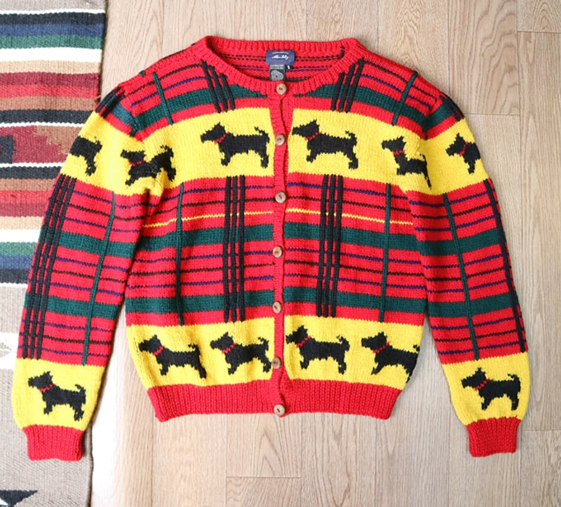 우루과이산 울100% 나무단추 빈티지 가디건

 상품이미지1