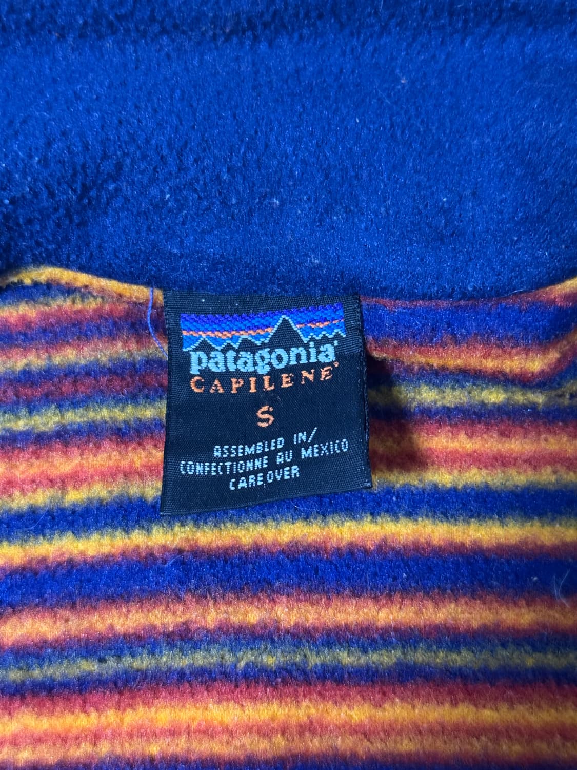 90s 파타고니아 캐필린 반집업 플리스 상품이미지4