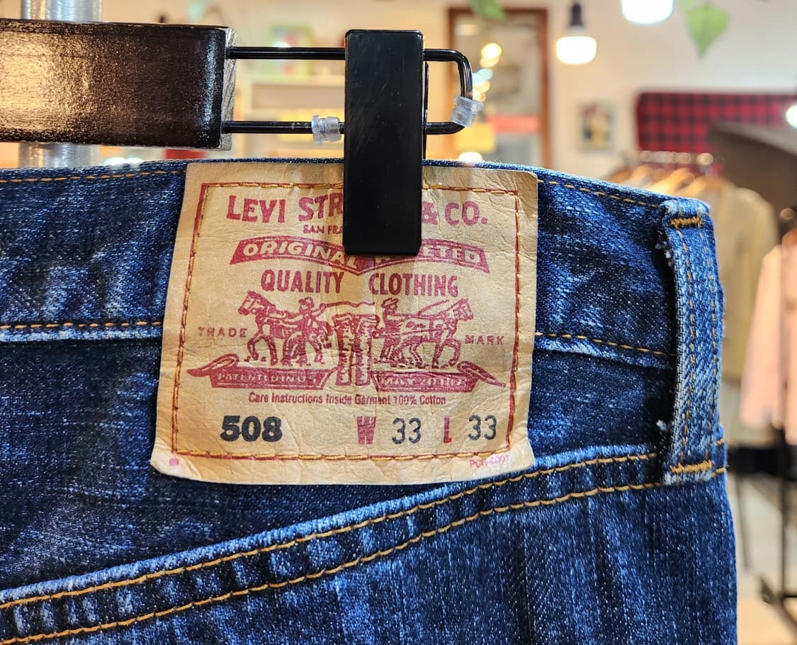03s 리바이스 508  일본판 데님 팬츠 상품이미지3