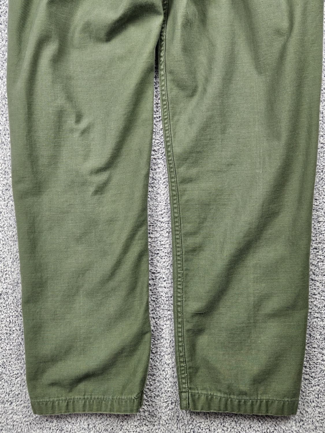 70's U.S ARMY 전기형 퍼티그 팬츠 (34X33) / 10335 상품이미지10