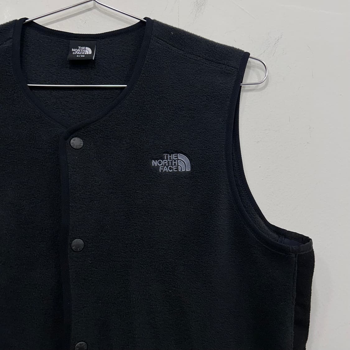 노스페이스 자수로고 스냅버튼 플리스 베스트 상품이미지1