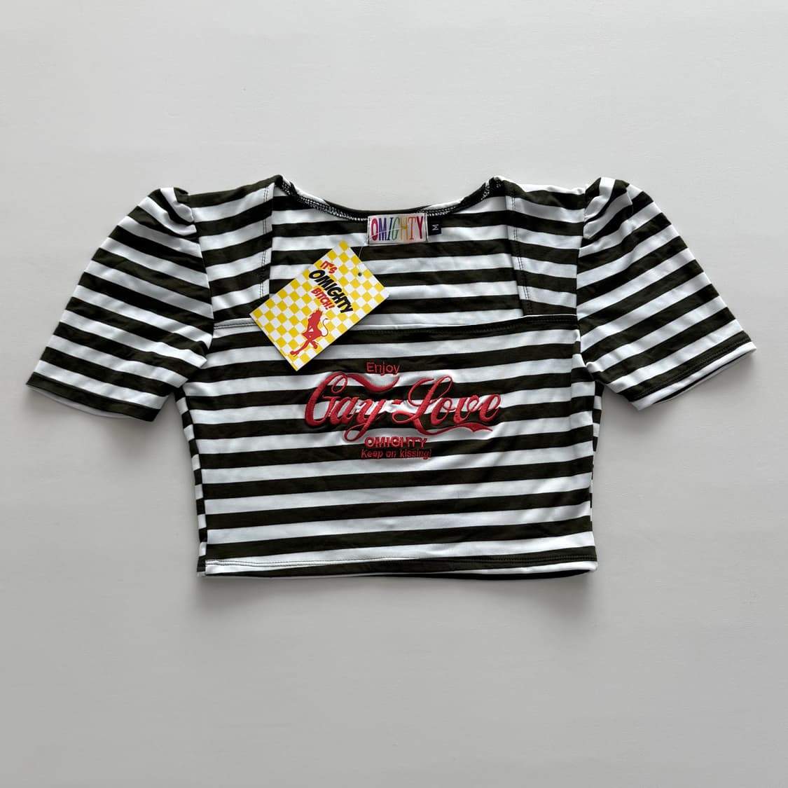 (새상품) OMIGHTY 오마이티 크롭티 M 상품이미지1