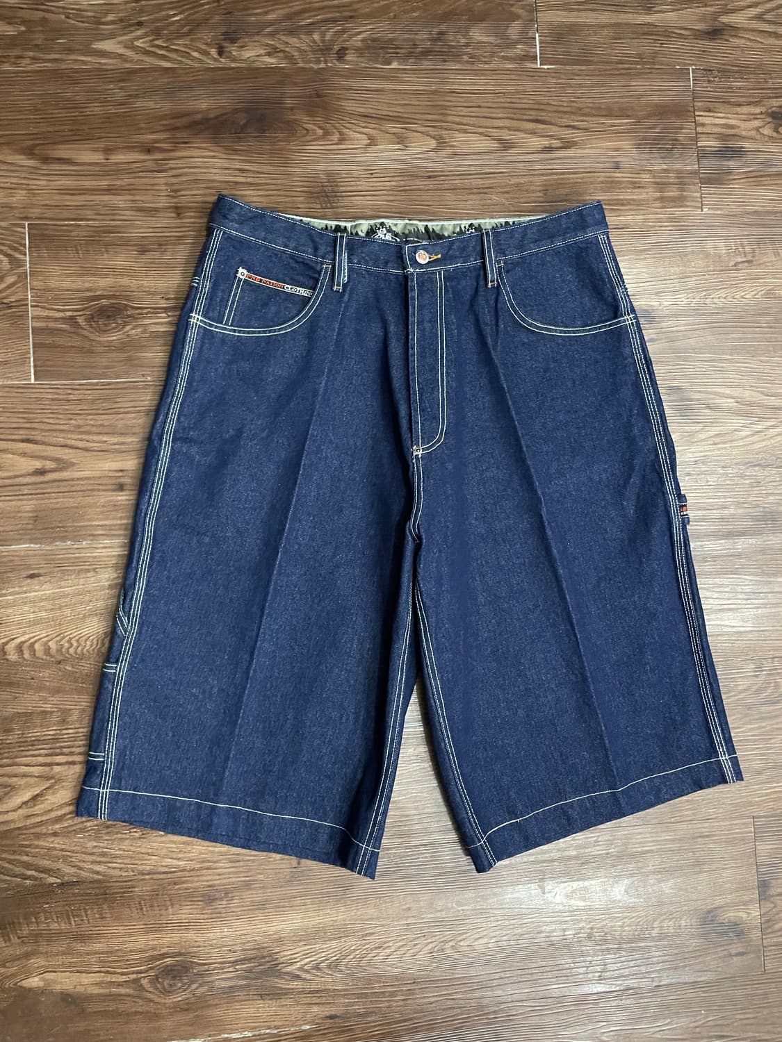 PNB NATION CLOTHING 버뮤다 데님 카펜터 팬츠 생지 상품이미지5