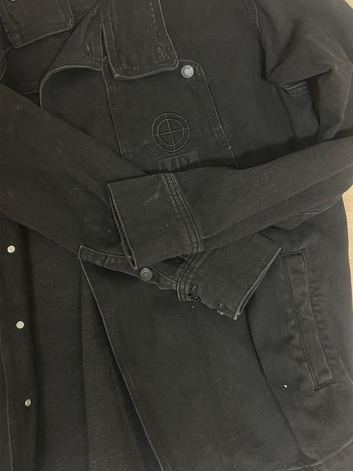 MPa TRAPEZOID JACKET (BLACK) 상품이미지4
